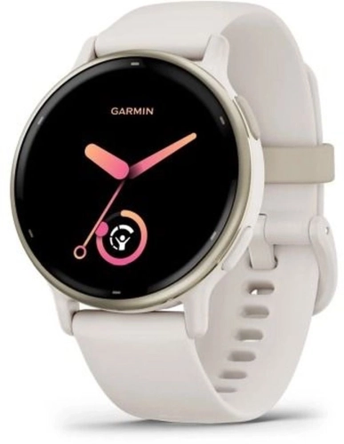 Смарт-часы Garmin Vivoactive 5 30.4мм 1.2 AMOLED корп.белый рем.белый разм.брасл.:125-190мм (010-02862-11)