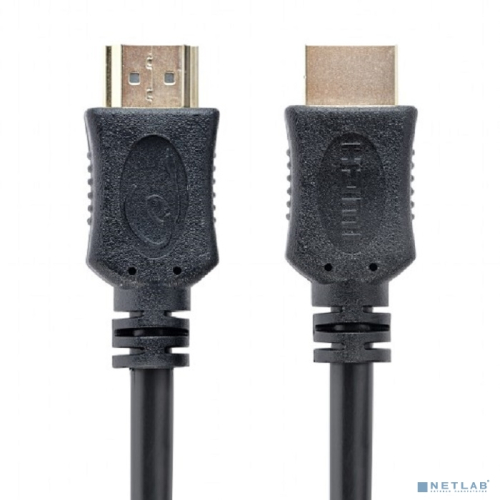 Bion Кабель HDMI v1.4, 19M/ 19M, 3D, 4K UHD, Ethernet, CCS, экран, позолоченные контакты, 3м, черный [BXP-CC-HDMI4L-030]