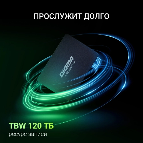 Накопитель SSD Digma SATA-III 256GB DGSR2256GP13T Run P1 2.5