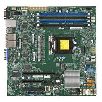 SuperMicro MBD-X11SSH-LN4F-B LGA1151 PCI-E SVGA 4xGbLAN SATA RAID MicroATX 4DDR4 {12} (205929)