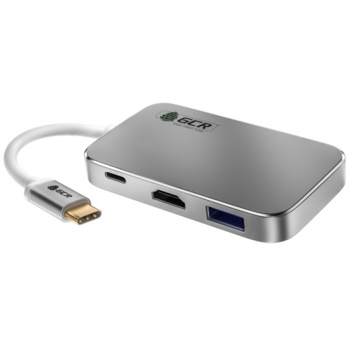 Адаптер-переходник Greenconnect Type C HDMI+ USB (GCR-CHC3USB)