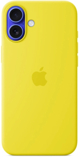 Чехол (клип-кейс) Apple для Apple iPhone 16 Plus Silicone Case with MagSafe желтый Star Fruit (MYYG3ZM/ A) (MYYG3ZM/A)
