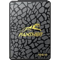Apacer SSD PANTHER AS340 120Gb SATA 2.5" 7mm, R550/ W500 Mb/ s, 3D TLC, IOPS 96/ 30K, MTBF 1,5M, 70TBW, (AP120GAS340G-1)