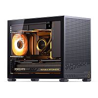 Корпус без блока питания/ Case JONSBO D32 PRO, Mini-Tower, TG, no fan, 2xUSB-A 3.2 + 1xUSB-C 3.2, mATX, mDTX, mITX Black (D32 PRO BLACK)