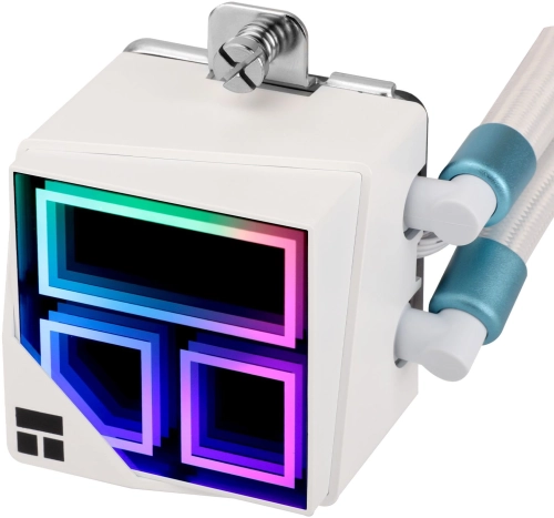 Система водяного охлаждения Thermalright Frozen Infinity 240 ARGB Soc-AM5/ AM4/ 1200/ 1700/ 1851 белый 4-pin 28.2dB Al Ret (F-INFINITY-240-WH) фото 6