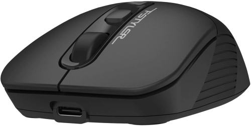 Мышь A4Tech Fstyler FB10CS черный оптическая (2000dpi) silent беспроводная BT/ Radio USB (4but) (FB10CS USB STONE BLACK) фото 6