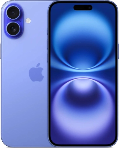 Смартфон Apple A3290 iPhone 16 Plus 128Gb ультрамарин моноблок 3G 4G 1Sim 6.7