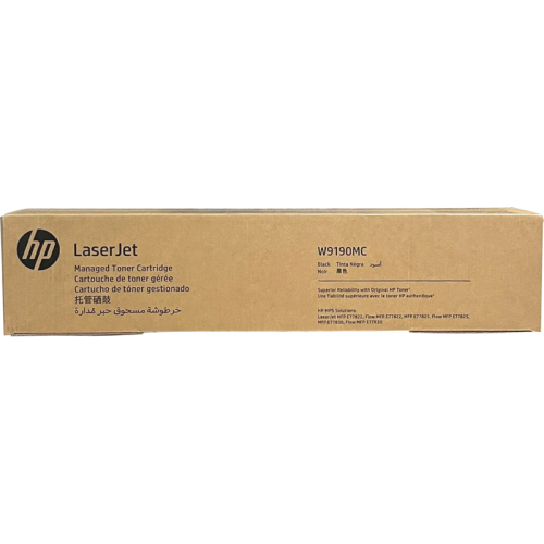 HP Black Managed LaserJet Toner Cartridge 29000 (W9190MC)
