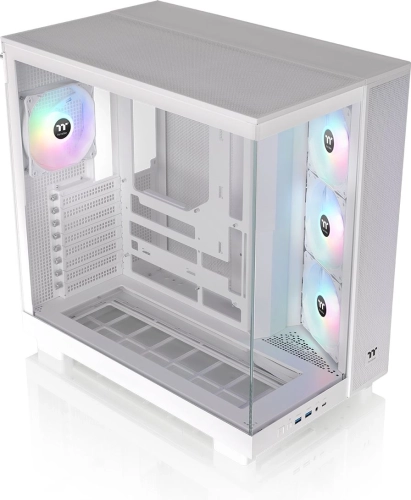 Корпус Thermaltake View 380 XL TG ARGB белый без БП E-ATX 2x120mm 2xUSB3.0 1xUSB3.1 audio bott PSU (CA-11E-00M6WN-00) фото 4