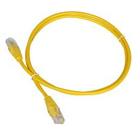Патч-корд Lanmaster TWT-45-45-0.5-YL 0.5м желтый (TWT-45-45-0.5-YL)