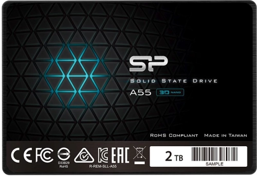 Накопитель SSD Silicon Power SATA-III 2TB SP002TBSS3A55S25 Ace A55 2.5