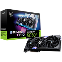 Видеокарта MSI PCI-E 5.0 RTX 5060TI 8G GAMING TRIO OC NVIDIA GeForce RTX 5060TI 8Gb 128bit GDDR7 2647/28000 HDMIx1 DPx3 HDCP Ret (RTX 5060 TI 8G GAMING TRIO OC)