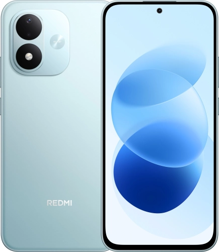 Смартфон Xiaomi Redmi Note 17 128Gb 4Gb голубой моноблок 3G 4G 7 Android 16 802.11 a/ b/ g/ n/ ac NFC GPS (81389)