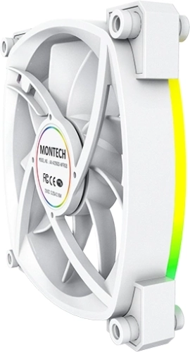 Вентилятор для корпуса Montech AX120 ARGB 120х120x25 белый 4-pin 27дБ (AX120 PWM WHITE) Ret фото 5