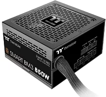 Блок питания Thermaltake ATX 850W Smart BM3 Gen.5 80+ bronze 24pin APFC 120mm fan 12xSATA Cab Manag RTL (PS-SPD-0850MNFABE-3)
