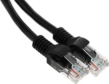 Патч-корд Premier PP12-1M/ BK 1000Гбит/ с UTP 4 пары cat5E CCA molded 1м черный RJ-45 (m)-RJ-45 (m) (PP12-1M/BK)