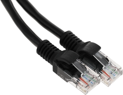 Патч-корд Premier PP12-1M/ BK 1000Гбит/ с UTP 4 пары cat5E CCA molded 1м черный RJ-45 (m)-RJ-45 (m) (PP12-1M/BK)