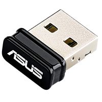 Адаптер ASUS USB-N10 NANO Wi-Fi 802.11n 150 Mb/s USB (90IG05E0-MO0R00)