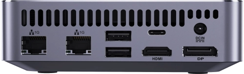 Компьютер Acer Gadget E10 ERBox Ryzen 7 8745HS (3.8) 16Gb SSD512Gb 780M Windows 11 Pro 2xGbitEth WiFi BT 120W черный (1747236) фото 8