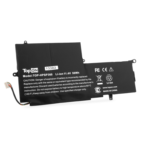 Аккумулятор для ноутбука HP Spectre Pro x360 11.4V 3600mAh PN: PK03XL (TOP-HPSP360)