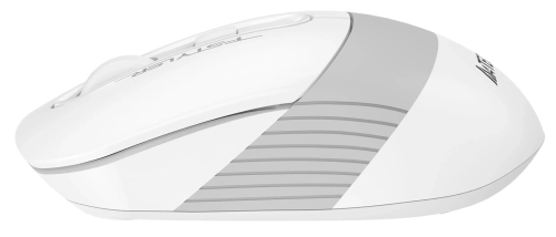 Мышь A4Tech Fstyler FB10C белый/ серый оптическая (2400dpi) беспроводная BT/ Radio USB (4but) (FB10C GRAYISH WHITE) фото 2