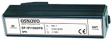Устройство грозозащиты OSNOVO SP-IP/1000PD Устройство грозозащиты для локальной вычислительной сети (скорость до 1000 Мбит/с) с защитой линий PoE (af/at, методы A + B, контакты 1/2, 3/6, 4/5, 7/8). Двухступенчатая защита. М