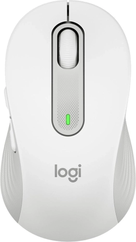 Мышь Logitech M650 белый/ серый оптическая (4000dpi) беспроводная BT/ Radio USB (4but) (910-006264)