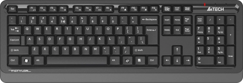 Клавиатура A4Tech FGK10 серый USB беспроводная Multimedia