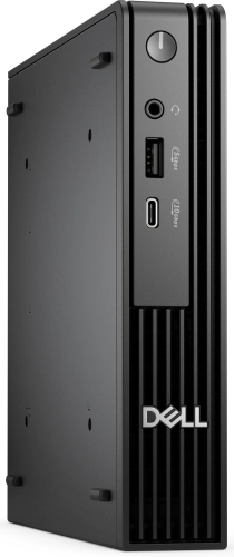 Компьютер Dell Pro Micro QCM1250 Micro Core Ultra 5 235T (2.2) 8Gb SSD512Gb Graphics Windows 11 Pro GbitEth WiFi BT 90W мышь клавиатура черный (DPMC-5621)