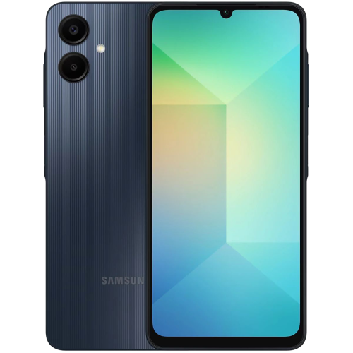 Смартфон Samsung SM-A065F Galaxy A06 64Gb 4Gb черный моноблок 3G 4G 6.7