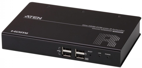 ATEN Slim HDMI Single Display KVM over IP Receiver (KE8900SR-AX-G)