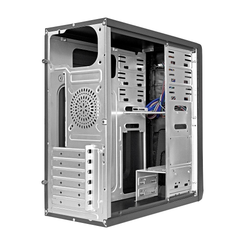 Exegate EX283217RUS Корпус Miditower ExeGate CP-603UB Black, ATX, , 2*USB+2*USB3.0, Audio, замок блокировки кнопки питания фото 2