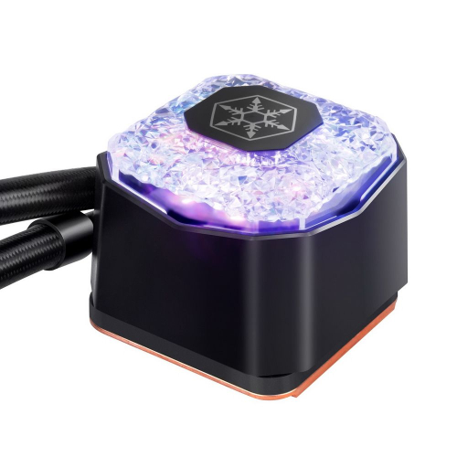 Жидкостная система охлаждения Silverstone SST-IG240P-ARGB 240mm high-performance ARGB AIO liquid cooler with 2x120mm ARGB fan,Compatible with Intel LGA 115X/ 1366/ 1200/ 2011/ 2066 and AMD sTRX4/ TR4/ AM4/ A (G53IG240PARGB20) фото 5