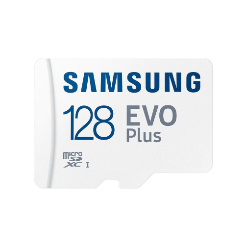 Карта памяти Samsung microSDXC 128GB Samsung EVO Plus Memory Card Samsung MB-MC128KA UHS-I U1 Class 10, Adapter, 130 MB-MC128KA MB/ s, 10000 циклов, - 25°C to 85°C, RTL {200} (411159/ 315303) (MB-MC128KA/CN)