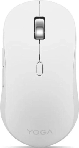 Мышь Lenovo Yoga Silent MB566T (SM8881) белый оптическая 4000dpi silent беспров. BT 5but (GY51S61925)