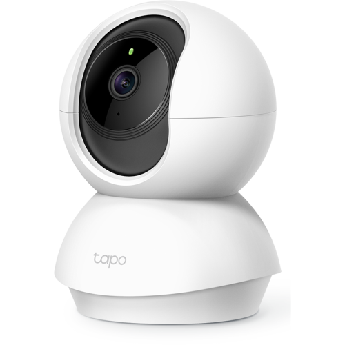 Камера/ 1080P indoor IP camera, 360° horizontal and 114° vertical range, Night Vision, Motion Detection, 2-way Audio, support 128G MicroSD card (TAPO C200)
