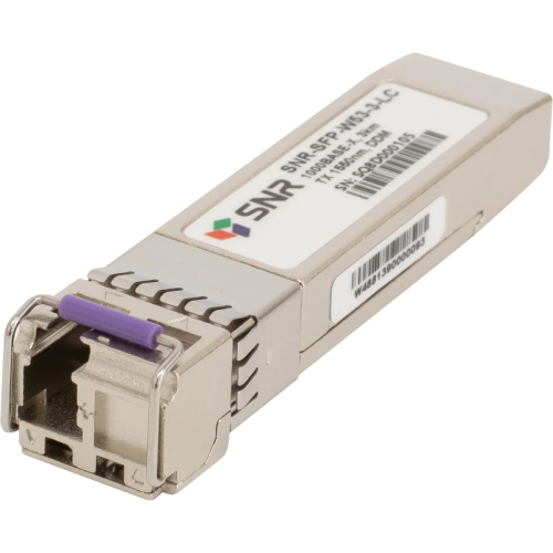Модуль/ Модуль SFP WDM, дальность до 3км LC (6dB), 1550нм (SNR-SFP-W53-3-LC)