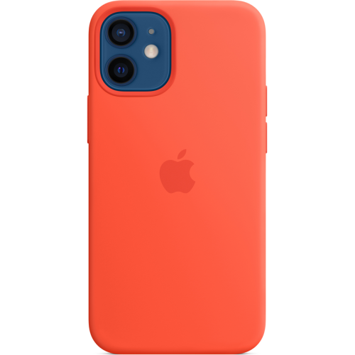 Чехол MagSafe для iPhone 12 mini/ iPhone 12 mini Silicone Case with MagSafe - Electric Orange (MKTN3ZE/A)