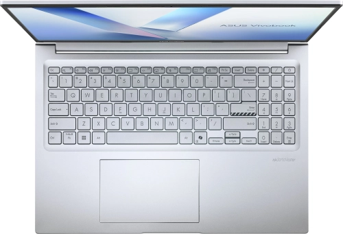 Ноутбук Asus VivoBook 16 M1605NAQ-MB123 ADM Ryzen 5 150 16Gb SSD512Gb AMD Radeon 660M 16 IPS WUXGA (1920x1200) без ОС silver WiFi BT Cam (90NB1832-M00570) фото 6