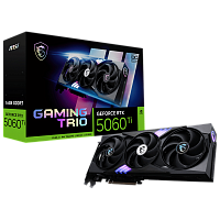 Видеокарта MSI RTX5060Ti GAMING TRIO OC 16GB GDDR7 128bit 3xDP HDMI 3FAN RTL (RTX 5060 TI 16G GAMING TRIO OC)