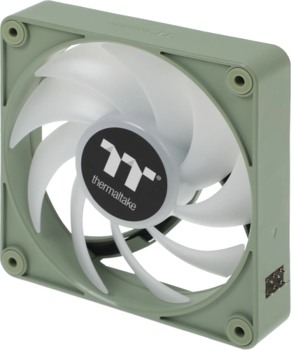 Вентилятор для корпуса Thermaltake CT120 EX Sync Matcha ARGB 120х120x25 зеленый 4-pin 28.5дБ (упак.:3шт) (CL-F196-PL12MG-A) Ret фото 9