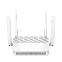 Маршрутизатор/ AX3000 Gigabit Dual Band Wi-Fi 6 Mesh Router, Chipset MT7981BA+MT7976CN+MT7531AE, 802.11ax/ac/a/b/g/n, 2402Mbps at 5GHz + 574Mbps at 2.4GHz, 5 x 10/100/1000Mbps Ports, 4 x 5dBi fixed antennas, WiFi router/AP/ Repea (WR3000S)
