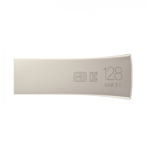 Флеш накопитель 128GB Samsung BAR Plus USB 3.1, Silver (MUF-128BE3/APC) фото 2