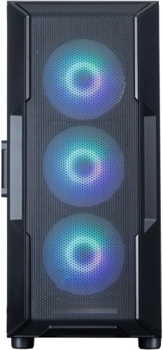корпус ZALMAN I3 NEO ARGB V2 BLACK, ATX, BLACK, FRONT MESH, WINDOW, 2x3.5, 3x2.5, 1xUSB2.0, 2xUSB3.0, 1xUSB Type-C, FRONT 3x120mm ARGB, REAR 1x120mm ARGB фото 5