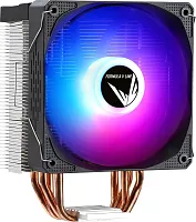 Устройство охлаждения(кулер) Formula Ice Burg Plus ARGB Soc-AM5/ AM4/ 1200/ 1700/ 1851 черный 4-pin 17-34dB Al+Cu 200W 737gr Ret (ICE BURG PLUS ARPW 4P) (ICE BURG PLUS ARPW 4P BK)