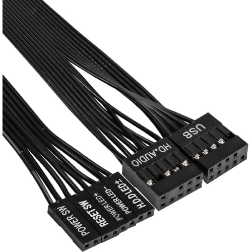 Exegate EX297995RUS Корпус Minitower BAA-308UC (mATX, без БП, 1*USB+1*USB3.0+1*TypeC, HD Audio, черный) фото 3