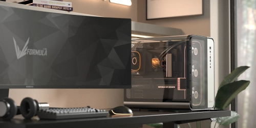 Вентилятор для корпуса Formula V Line AIR FUSION 3 WH, 360x120x28mm, ARBG 3pin + PWM 4pin, 500-1800 RPM, 34.95 DBA MAX, HYDRO BEARING