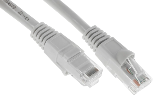 Патч-корд Buro UTP-6-5M-G UTP 4 пары cat.6 CCA molded 5м серый RJ-45 (m)-RJ-45 (m)