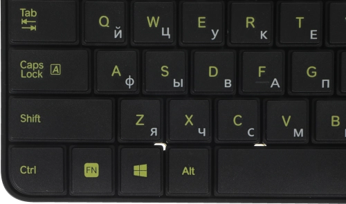 Клавиатура + мышь Logitech MK240 клав:черный/желтый мышь:черный/желтый USB беспроводная slim Multimedia (920-008198) фото 4