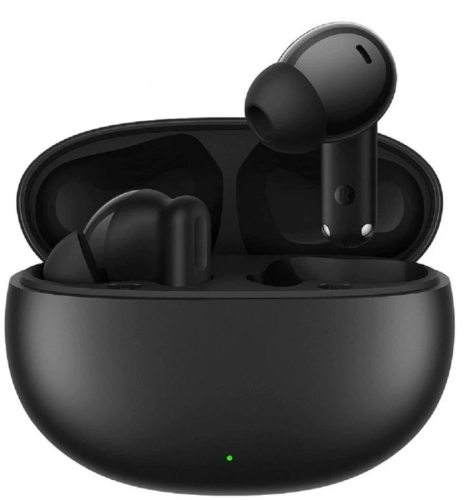 Гарнитура внутриканальные Realme Buds Techlife черный беспроводные bluetooth в ушной раковине (6975840261383)